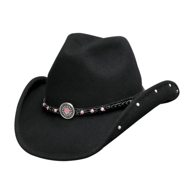 BULLHIDE BABY JANE BLACK COWGIRL HAT STYLE 0421BL Girls Hats from Monte Carlo/Bullhide Hats