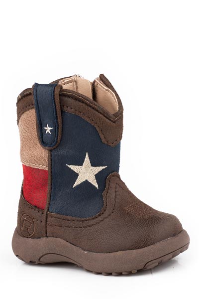 Roper Boys Infants Lonestar Cowboy Boots Style 09-016-1902-3015 Boys Boots from Roper