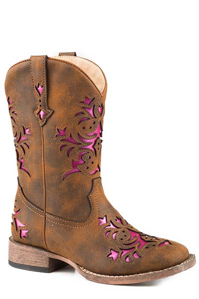 Roper Childrens Lola Boots Style 09-018-1903-2133 Girls Boots from Roper