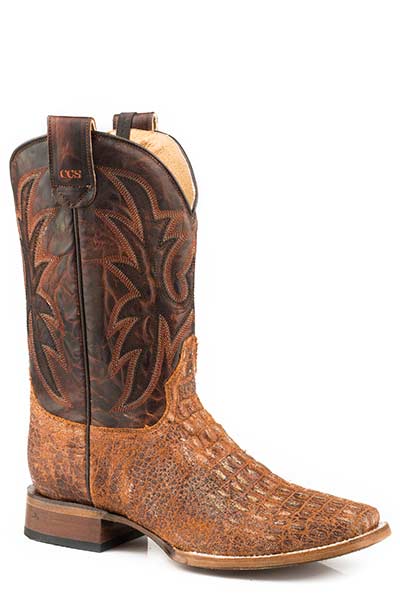 ROPER MENS CONCEALED CARRY CAIMAN PIERCE BOOTS STYLE 09-020-8250-0815 Mens Boots from Roper