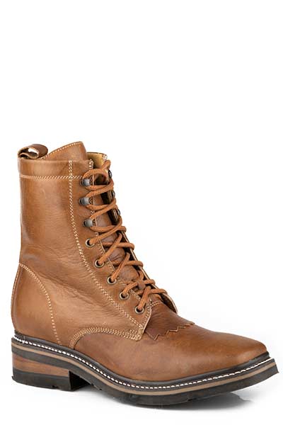 Roper Mens Work It Hard Lace Up Boots Style 09-020-8620-8565 Mens Boots from Roper