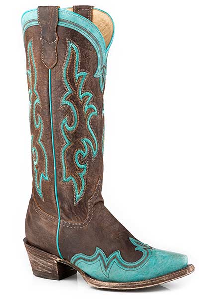 Roper Ladies Snip Toe Shyla Boot Style 09-021-7628-8587 Ladies Boots from Roper