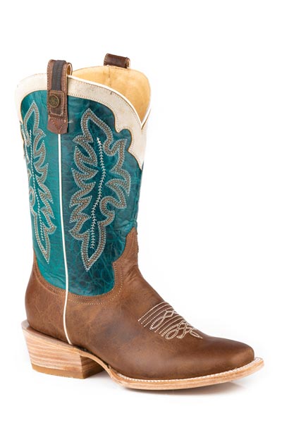 Roper Ladies Square Toe Ride Em Cowgirl Boot Style 09-021-8284-8592 Ladies Boots from Roper