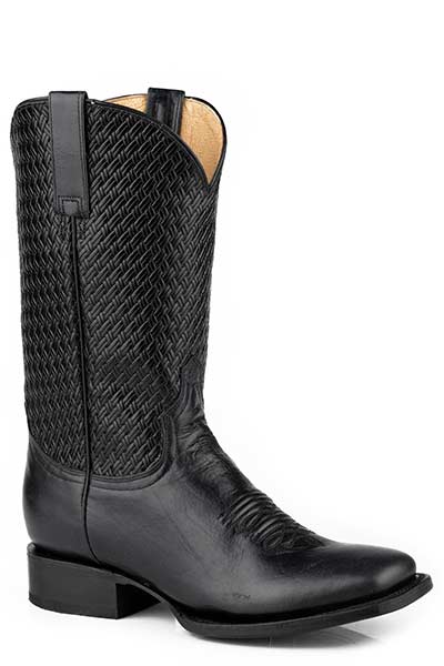 Roper Ladies Round Toe Basketweave Boot Style 09-021-9201-8588 Ladies Boots from Roper