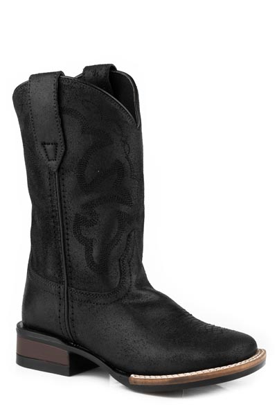 ROPER BIG KIDS BLACK BOOTS STYLE 09-119-0911-3314 Boys Boots from Roper