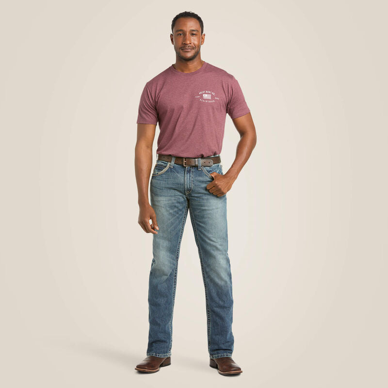 Men Ariat - M5 Straight Leg Jean (Gambler) 10012703