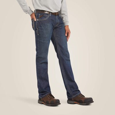 Ariat Mens FR M4 Relaxed Boundary Boot Cut Jean Style 10016174 Mens Jeans from Ariat