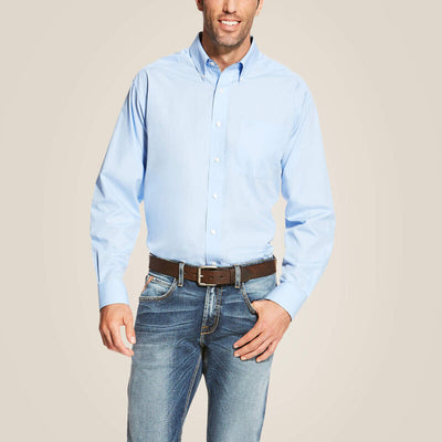 Ariat Wrinkle Free Solid Shirt Style 10020329 Mens Shirts from Ariat