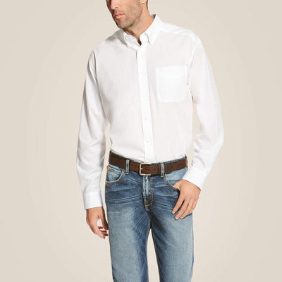 Ariat Wrinkle Free Solid Shirt Style 10020331 Mens Shirts from Ariat