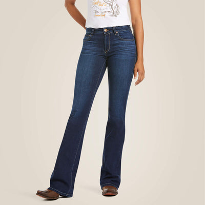 Ariat Ladies Ultra Stretch Perfect Rise Katie Flare Jean Style 10027692 Ladies Jeans from Ariat