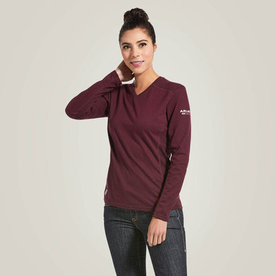 Ariat Ladies FR AC Crew Top Style 10032958 Ladies Shirts from Ariat