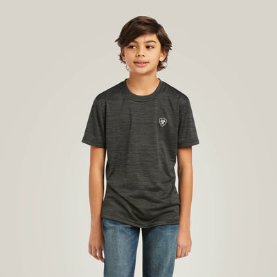 Ariat Boys Charger Vertical Flag Tee Style 10039584 Boys Shirts from Ariat
