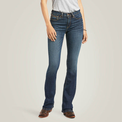 Ariat Ladies R.E.A.L. High Rise Fernanda Boot Cut Jean Style 10040802 Ladies Jeans from Ariat