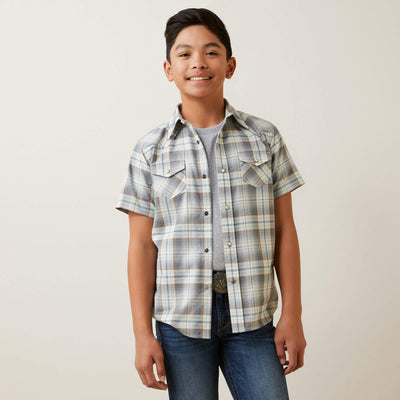 Ariat Hargo Retro Fit Shirt Style 10045506 Boys Shirts from Ariat