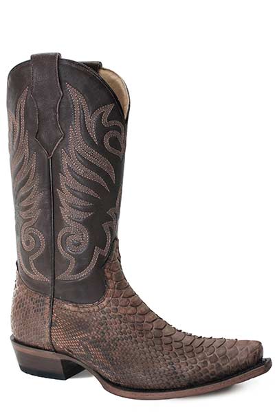 Stetson Mens Dynamite Python Boots Style 12-020-6118-4252 Mens Boots from Stetson Boots and Apparel