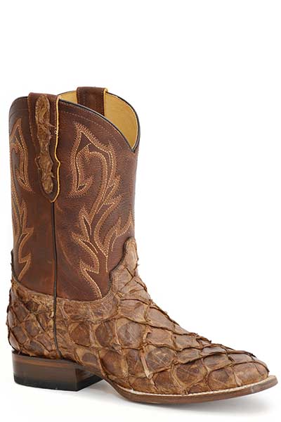 Stetson Mens Predator Pirarucu Boots Style 12-020-8819-3800 Mens Boots from Stetson Boots and Apparel