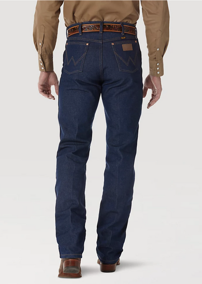 Wrangler Cowboy Cut Regular Fit Jeans Rigid Indigo Style 0013MWZ Mens Jeans from Wrangler