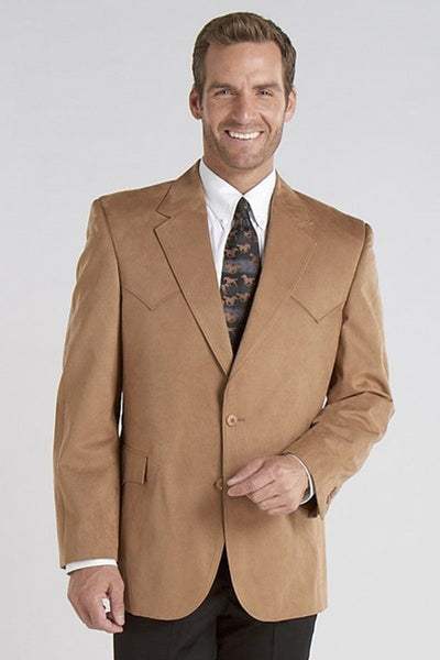 Circle S Mens Houston Micro Suede Sports Coat CC4625-26 Mens Outerwear from Sidran/Suits