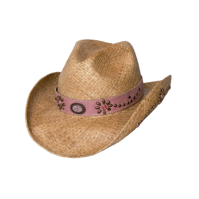 Bullhide Daughter of the West Childrens Shapeable Straw Cowboy Hat Style 2545 Girls Hats from Monte Carlo/Bullhide Hats