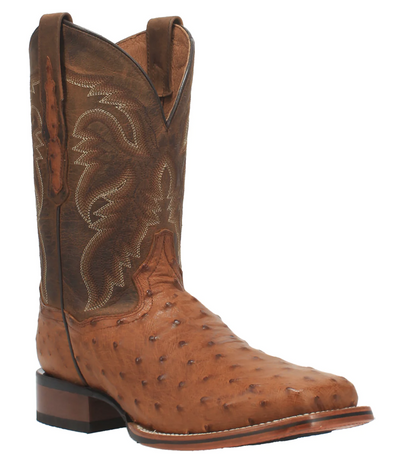 Dan Post Alamosa Men's Ostrich Exotic Western Boots Style DP4874 Mens Boots from Dan Post