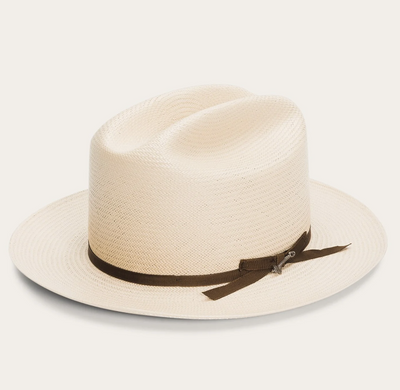 STETSON OPEN ROAD STRAW COWBOY HAT STYLE SSOPRD-0526-61-66 Mens Hats from Stetson/Resistol