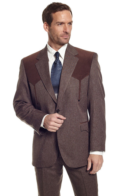 Circle S Heather Boise Sportcoat Heather Chestnut Style Number CC2976-22 Mens Outerwear from Sidran/Suits