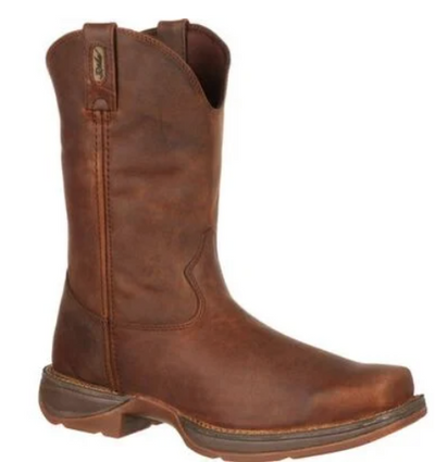 DURANGO MENS REBEL BROWN PULL-ON WESTERN BOOT STYLE DB5444 Mens Boots from Durango