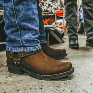 DURANGO MENS BROWN HARNESS BOOT STYLE DB594 display picture 3