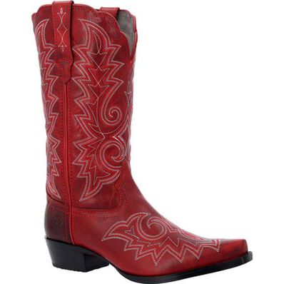 DURANGO CRUSH WOMEN’S RUBY RED WESTERN BOOT STYLE DRD0448 Ladies Boots from Durango