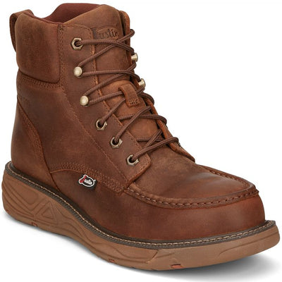 Justin Mens Rush Nano Composite Toe Waterproof Work Boots Style SE471 Mens Workboots from JUSTIN BOOT COMPANY