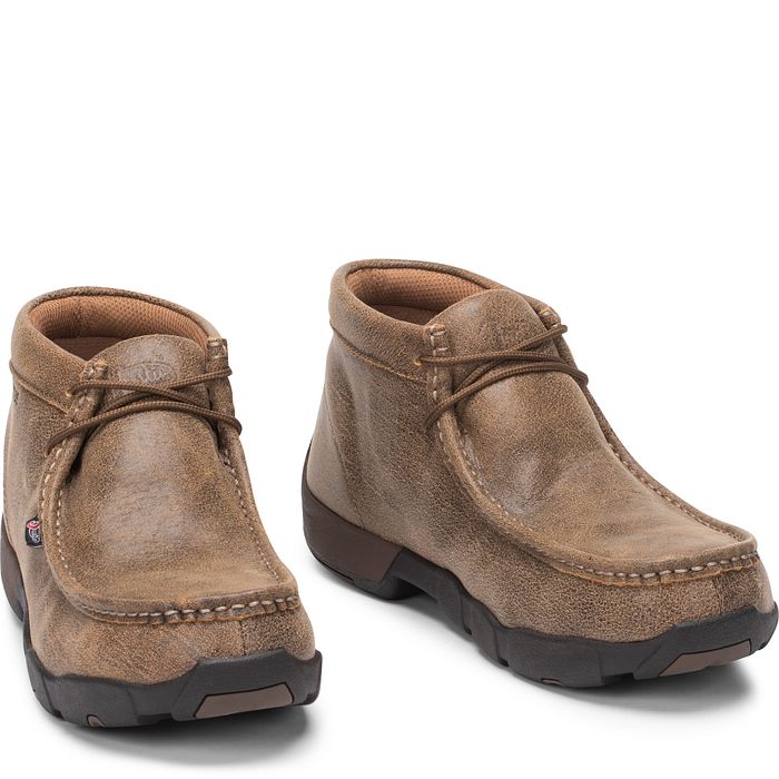 Justin Mens Cappie Steel Toe Work Boots Style 237 display picture 1