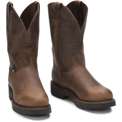 Justin Mens Balusters WorkBoots Style 4444 Mens Boots from JUSTIN BOOT COMPANY