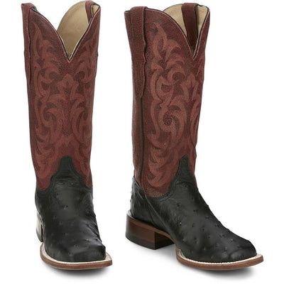 JUSTIN LADIES COWGAL OSTRICH WESTERN BOOTS STYLE AQ8650 Ladies Boots from JUSTIN BOOT COMPANY