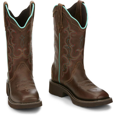 Justin Gypsy Ladies Square Toe Western Boots Style GY2900 Ladies Boots from JUSTIN BOOT COMPANY