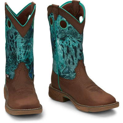 Justin Ladies Rush Stampede Work Boots Style SE4355 Ladies Boots from JUSTIN BOOT COMPANY