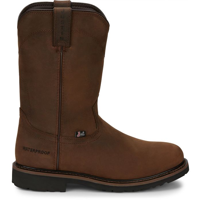 Justin wyoming shop work boots