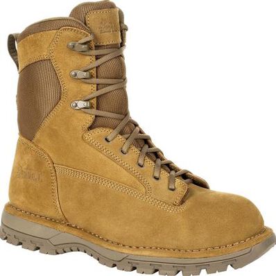 ROCKY MENS PORTLAND SIDE ZIP COMPOSITE TOE PUBLIC SERVICE BOOT RKD0070 Mens Boots from Rocky