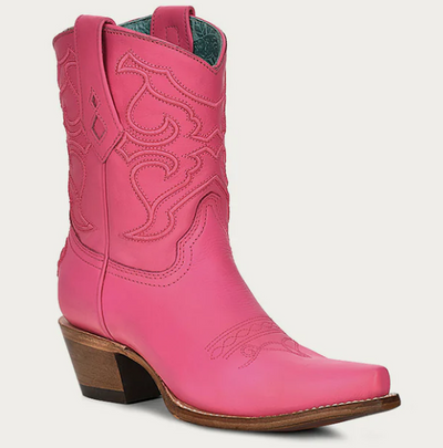 CORRAL LADIES FUSHIA ANKLE BOOTS STYLE Z5137 Ladies Boots from Corral Boots