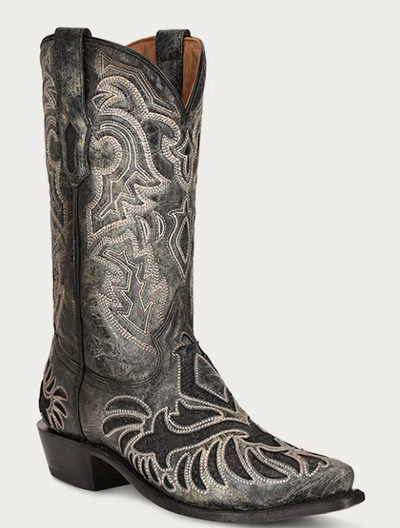 CORRAL MENS EXOTIC PYTHON INLAY BOOTS STYLE A4351 Mens Boots from Corral Boots