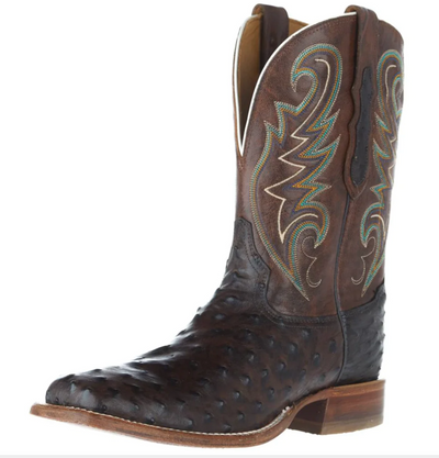 TONY LAMA MENS FOSTER SIENNA OSTRICH WESTERN BOOT STYLE EP6098 Mens Boots from Tony Lama
