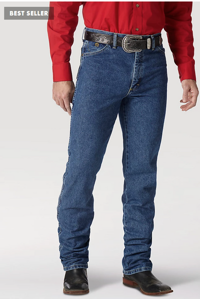 WRANGLER GEORGE STRAIT COWBOY CUT SLIM FIT JEAN IN HEAVYWEIGHT STONE DENIMSTYLE 936GSHD Mens Jeans from Wrangler
