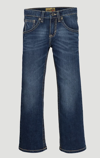 WRANGLER BOY'S 20X VINTAGE BOOTCUT SLIM FIT JEAN (8-20) IN MIDLAND STYLE 42JWXMD Boys Jeans from Wrangler