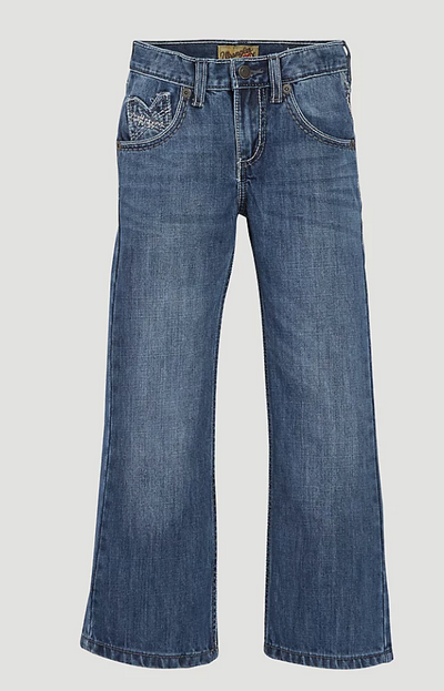 WRANGLER BOY'S 20X VINTAGE BOOTCUT SLIM FIT JEAN (8-20) IN BREAKING BARRIERS STYLE 42BWXBB Boys Jeans from Wrangler