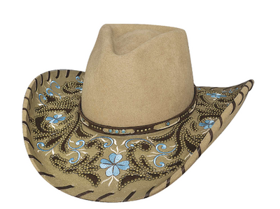 Bullhide Ladies Always On My Mind Felt Cowgirl Hat Style 0631CA Ladies Hats from Monte Carlo/Bullhide Hats