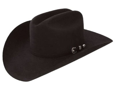 Resistol City Limits 6X Black Fur Felt Cowboy Hat Style RFCTLM-754007 Mens Hats from Stetson/Resistol