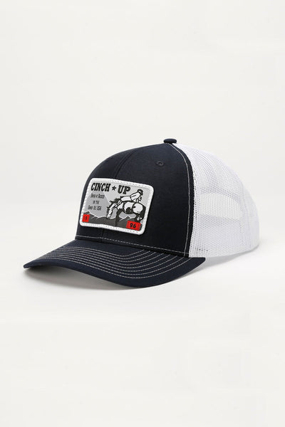 CINCH UP CAP - NAVY/WHITE STYLE MCC0800010 Unisex Hats from Cinch