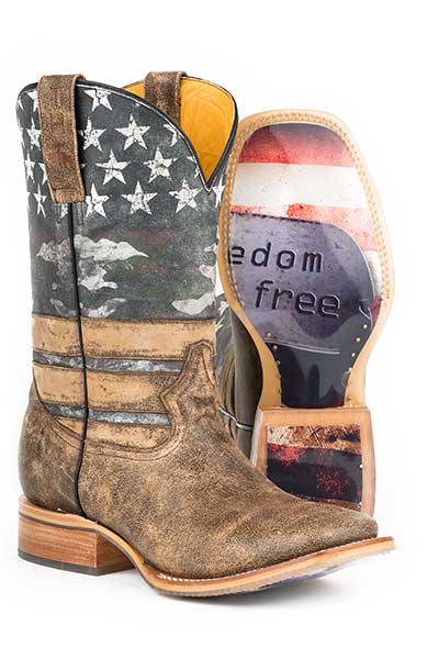Tin Haul Mens Freedom Western Boots Style 14-020-0007-0220 Mens Boots from Tin Haul