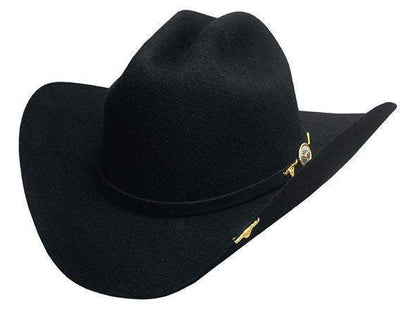 Bullhide 6X Black Cowboy Hat El Avionado Style 0743BL Mens Hats from Monte Carlo/Bullhide Hats
