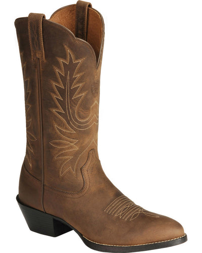 Ariat Ladies Heritage Medium Toe Western Boots Style 10001021 Ladies Boots from Ariat
