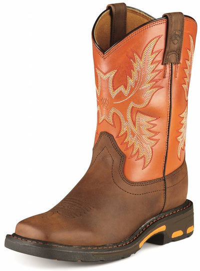 Ariat Youth's WorkHog Boot Style 10007837 Boys Boots from Ariat